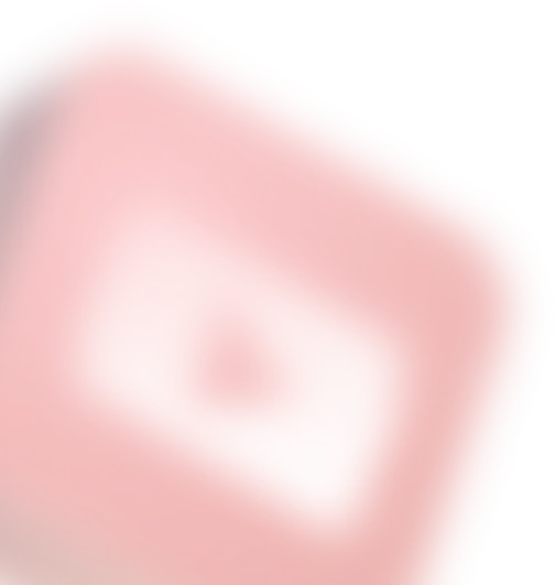 Sfocatura del logo di YouTube