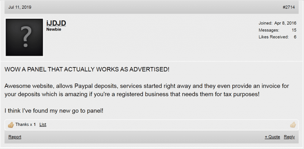 WOW A PANEL THAT ACTUALLY WORKS AS ADVERTISED...